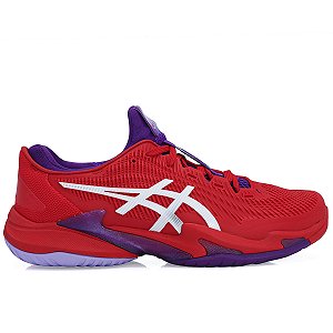 Tênis Asics Court FF 3 Novak Vermelho/ Roxo