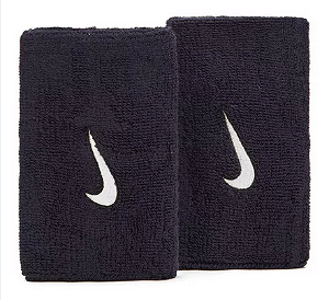 Munhequeira Nike Azul Marinho Logo Branco Longa