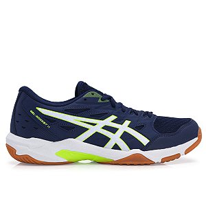 Tênis Asics Gel-Rocket 11 Blue Expanse/Safety Yellow