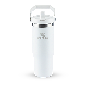 Garrafa Térmica Stanley Flip Straw Tumbler Branco