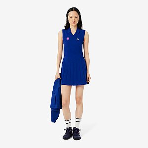 Vestido Lacoste EF2843 23 I10 Roland Garros Azul