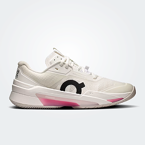 Tênis ON Feminino The Roger Pro Fire Clay Branco