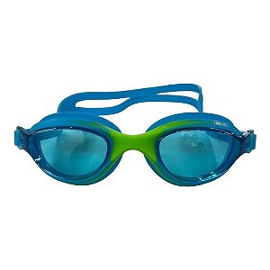 Óculos para natação Slide Azul Claro/Verde
