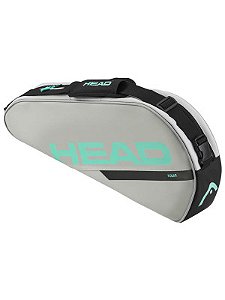 Raqueteira Head Tour Racquet Bag P Cinza/Verde água