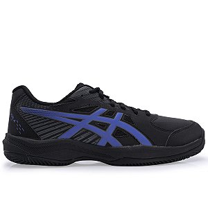 Tênis Asics Court Slide 4 Clay OC Black Dark Cobalt