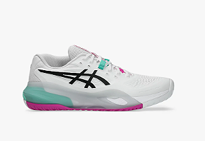 Tênis Asics Gel-Resolution X White/Aurora Green