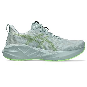 Tênis Asics Masculino Novablast 5 Cold Moss/Light Orange