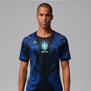 Camiseta Da Seleçao Brasileira  Versao Torcedor 2026 azul