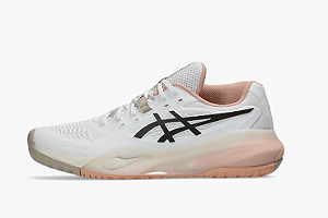 Tênis Asics Gel-Resolution X  Feminino White/Black Coffee