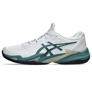Tênis Asics Court FF 3 White/Foggy Teal Masculino