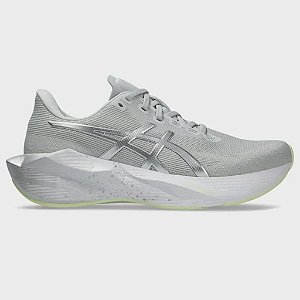Tênis Asics Masculino Novablast 6 Platinum/Glow Green