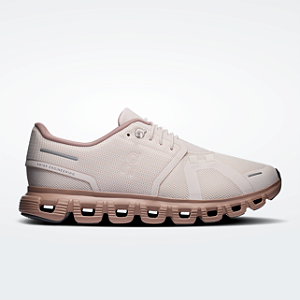 Tênis ON Feminino Cloud 6 Oyster/ Biscuit