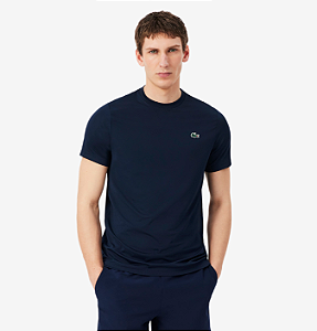 Camiseta Lacoste Masculina TH8920 23 166 1HT1 Azul Marinho