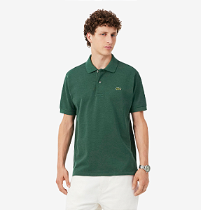 Camiseta Polo Lacoste Masculina L1264 23 RV4 Verde
