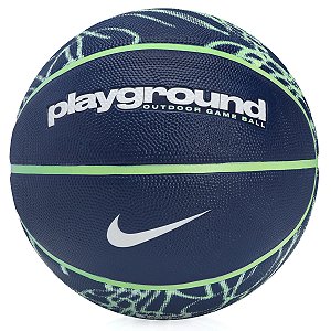 Bola De Basquete Nike Playground Preta/Verde