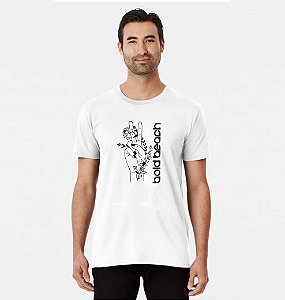 T-Shirt Bold Beach Paz e Amor