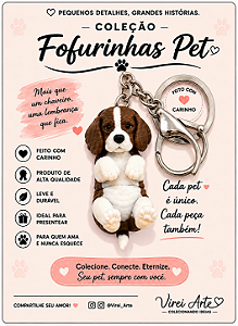 Chaveiro Fofurinhas Pet Beagle
