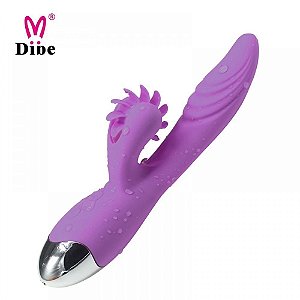 VIBRADOR SIMULADOR SEXO ORAL 7 ROTAÇÕES RECARREGAVEL