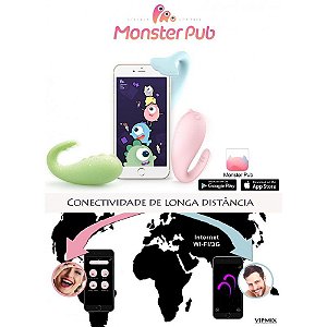 Monster Pub controle por APP - Godzila