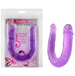 Pênis Dildo Realístico Duplo Sexy Import