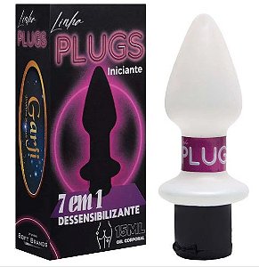 Plug Anal Com Gel Dessensibilizante 7 Em 1 15Ml Garji