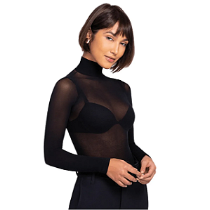 Blusa Segunda Pele Loba Gola Alta fio 40 - Lupo