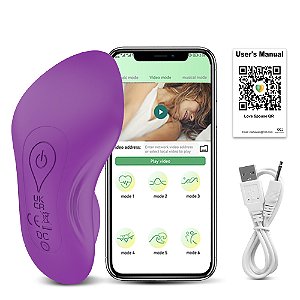 Vibrador para formato da calcinha, 10 m. vibração - YOUVIBE - ES070