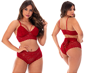 Conjunto com calcinha lacradora