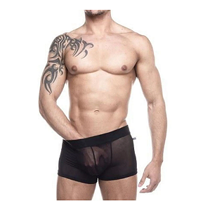 Cueca Boxer Em Tulê - Sd Clothing