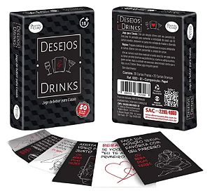 Jogo Erótico Desejos Drinks Diversão Ao Cubo