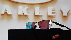 Oculos Oakley Mandrake - Lupa do Vilão - Lente Rubi ⋆ Sanfer Acessórios