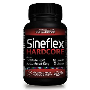 Sineflex Hardcore - 150 Cáps - Power Supplements