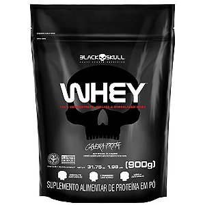 Whey Protein 900g Refil - Black Skull