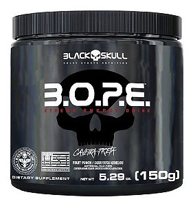 Bope Pré Treino 150G - Black Skull
