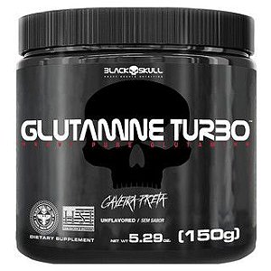 Glutamina Turbo 150g - Black Skull