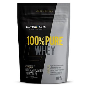 100% Pure Whey Refil 825G - Probiótica