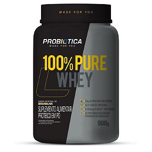 100% Pure Whey 900G - Probiótica