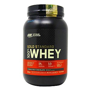 Whey Protein 100% Gold Standard - 907g Chocolate - Optimum Nutrition