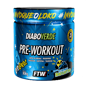 DIABO VERDE #PRE-WORKOUT - ENERGÉTICO - 300G - FTW
