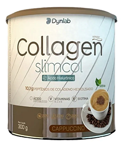 COLLAGEN SLIMCOL 300g - Colágeno Verisol + Ácido Hialuronico - Dynlab