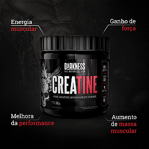 Creatina 300G Darkness - Integralmédica