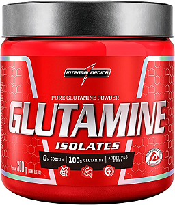 Glutamina Glutamine Isolates Sabor neutro 300g - Integralmédica