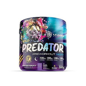 Pre treino wild Predator Night 300g - Leader Nutrition