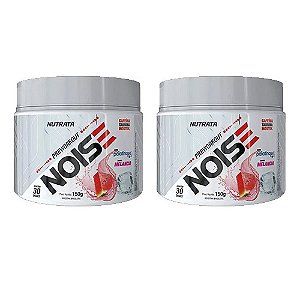 2 Unidades - Pre Workout Noise C/ Palatinose Pré Treino - 150g - Nutrata