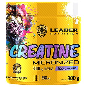 Creatina Micronizada Pura 300g - Leader Nutrition