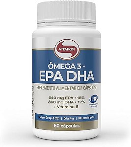 Ômega 3 – EPA/DHA – 60 cápsulas - Vitafor