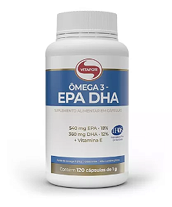 Ômega 3 – EPA/DHA – 120 cápsulas - Vitafor