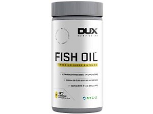 FISH OIL - POTE 120 CÁPSULAS - Dux Nutrition