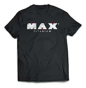 Camiseta (100% Algodão) - Max Titanium