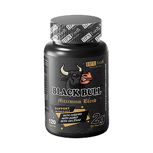 Black Bull - Maximum Blend - 120 Cápsulas - HPX Form